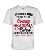 I Never Dreamed - Gift For Grandma V-Neck T-Shirt tile