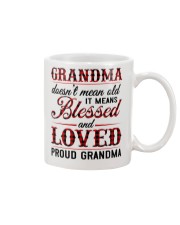 BLESSED LOVED PROUD GRANDMA-GREAT GIFT FOR GRANDMA Mug tile