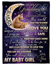 YOU ARE MY SUNSHINE - NANA TO GRANDDAUGHTER Small Fleece Blanket - 30" x 40" front