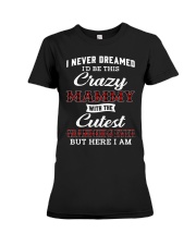 NEVER DREAMED - GIFT FOR GRANDKIDS FROM MAMMY Premium Fit Ladies Tee tile