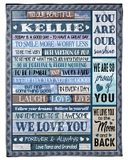 WE LOVE YOU - LOVELY GIFT FOR KELLIE Small Fleece Blanket - 30" x 40" front