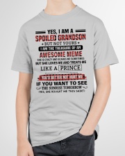 YES I AM A SPOILED GRANDSON Youth T-Shirt garment-youth-tshirt-front-lifestyle-01