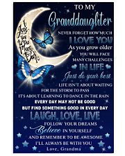 I LOVE YOU - BEST GIFT FOR GRANDDAUGHTER 11x17 Poster front