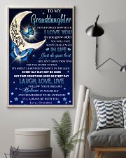 I LOVE YOU - BEST GIFT FOR GRANDDAUGHTER 11x17 Poster lifestyle-poster-1