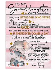 I LOVE YOU - TO GRANDDAUGHTER FROM JAYJAY 11x17 Poster front
