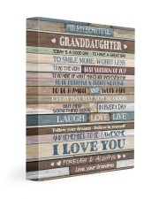 I LOVE YOU - PERFECT GIFT FOR GRANDDAUGHTER 11x14 Gallery Wrapped Canvas Prints front