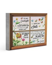 The Most Important Thing - Lovely Gift For Granddaughter 14x11 Gallery Wrapped Canvas Prints front