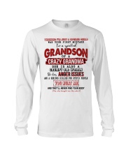 I'm A Spoiled Grandson Of A Crazy Grandma Long Sleeve Tee tile