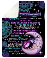 YOU ARE A SPECIAL GIFT - GRANDMA TO GRANDDAUGHTER Sherpa Fleece Blanket tile