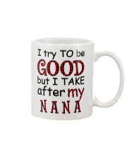 TRY TO BE GOOD - GIFT FOR GRANDKIDS Mug tile