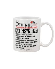 5 THINGS YOU SHOULD KNOW ABOUT MY GRANDMA Mug tile