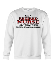 RETIRED - NURSE AND GRANDDAUGHTER Crewneck Sweatshirt tile