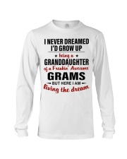 LIVING THE DREAM - BEST GIFT FOR GRANDDAUGHTER Long Sleeve Tee tile