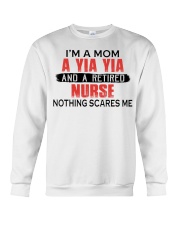 AND A RETIRED - PERFECT GIFT FOR NURSE Crewneck Sweatshirt tile