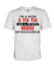 AND A RETIRED - PERFECT GIFT FOR NURSE V-Neck T-Shirt tile