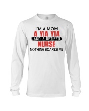AND A RETIRED - PERFECT GIFT FOR NURSE Long Sleeve Tee tile