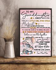 KEEP ME IN YOUR HEART - GRANDMA TO GRANDDAUGHTER 11x17 Poster lifestyle-poster-3