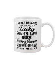 I NEVER DREAMED - LOVELY GIFT FOR SON-IN-LAW Mug tile