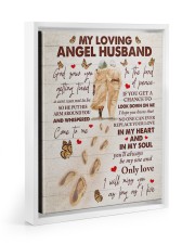 YOU'LL ALWAYS BE MY ONE AND ONLY LOVE Floating Framed Canvas Prints White tile
