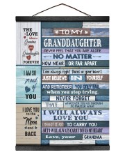 LOVELY GIFT FOR YOUR GRANDDAUGHTER Hanging Canvas tile