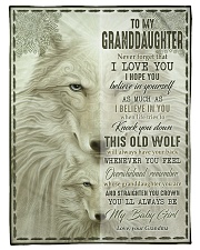 I BELIEVE IN YOU - GREAT GIFT FOR GRANDDAUGHTER Small Fleece Blanket - 30" x 40" front