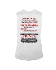 SHE IS MY WHOLE WORLD - BEST GIFT FOR GRANDSON Sleeveless Tee tile