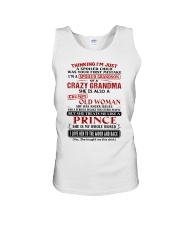 SHE IS MY WHOLE WORLD - BEST GIFT FOR GRANDSON Unisex Tank tile