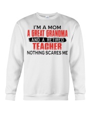 AND A RETIRED - PERFECT GIFT FOR TEACHER Crewneck Sweatshirt tile