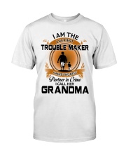 I AM THE LUCKIEST TROUBLE MAKER - GREAT GIFT FOR GRANDSON Classic T-Shirt tile
