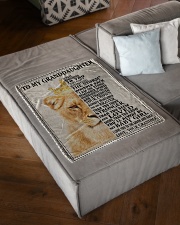 IF FATE WHISPERS TO YOU - GRANDMA TO GRANDDAUGHTER Small Fleece Blanket - 30" x 40" aos-coral-fleece-blanket-30x40-lifestyle-front-03