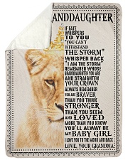 IF FATE WHISPERS TO YOU - GRANDMA TO GRANDDAUGHTER Large Sherpa Fleece Blanket - 60" x 80" thumbnail