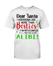 SHE IS MY ALIBI - LOVELY GIFT FOR GRANDSON Premium Fit Mens Tee tile