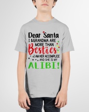 SHE IS MY ALIBI - LOVELY GIFT FOR GRANDSON Youth T-Shirt garment-youth-tshirt-front-01