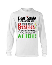 SHE IS MY ALIBI - LOVELY GIFT FOR GRANDSON Long Sleeve Tee tile