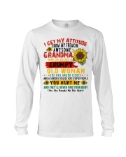 SHE HAS ANGER ISSUES - LOVELY GIFT FOR GRANDSON Long Sleeve Tee tile
