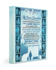 I LOVE YOU - GREAT GIFT FOR GRANDSON 11x14 Gallery Wrapped Canvas Prints front