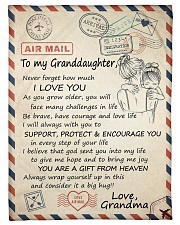 YOU ARE A GIFT FROM HEAVEN - TO GRANDDAUGHTER Small Fleece Blanket - 30" x 40" front