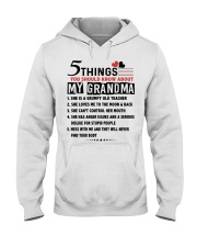 5 THINGS - PERFECT GIFT FOR GRANDMA Hooded Sweatshirt tile
