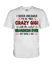 I NEVER DREAMED - PERFECT GIFT FOR GIGI V-Neck T-Shirt tile
