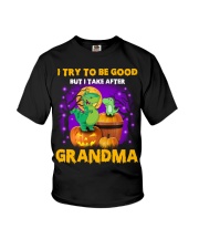 I Try To Be Good - Amazing Gift For Grandkids Youth T-Shirt front