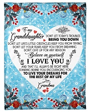 I LOVE YOU - BEST GIFT FOR GRANDDAUGHTER Small Fleece Blanket - 30" x 40" front