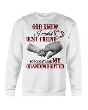 GOD GAVE ME MY GRANDDAUGHTER - GIFT FOR GRANDMA Crewneck Sweatshirt tile
