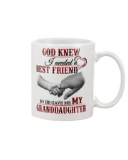GOD GAVE ME MY GRANDDAUGHTER - GIFT FOR GRANDMA Mug tile