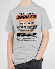 Treats Me Like A Prince - Lovely Gift For Grandson Youth T-Shirt garment-youth-tshirt-front-lifestyle-01