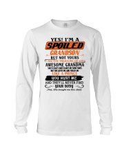 Treats Me Like A Prince - Lovely Gift For Grandson Long Sleeve Tee tile