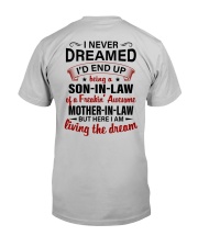 LIVING THE DREAM - LOVELY GIFT FOR SON-IN-LAW Classic T-Shirt back