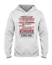 I'M JUST SPOILED CHILD - GIFT FOR GRANDDAUGHTER Hooded Sweatshirt tile