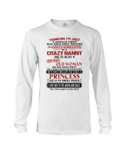 SHE IS MY WHOLE WORLD - GIFT FOR GRANDDAUGHTER Long Sleeve Tee tile