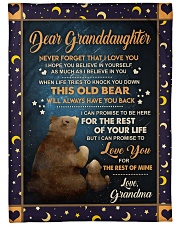 BELIEVE IN YOURSELF - BEST GIFT FOR GRANDDAUGHTER Fleece Blanket tile