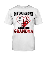 MY PURPOSE IN LIFE - PERFECT GIFT FOR GRANDMA Premium Fit Mens Tee tile